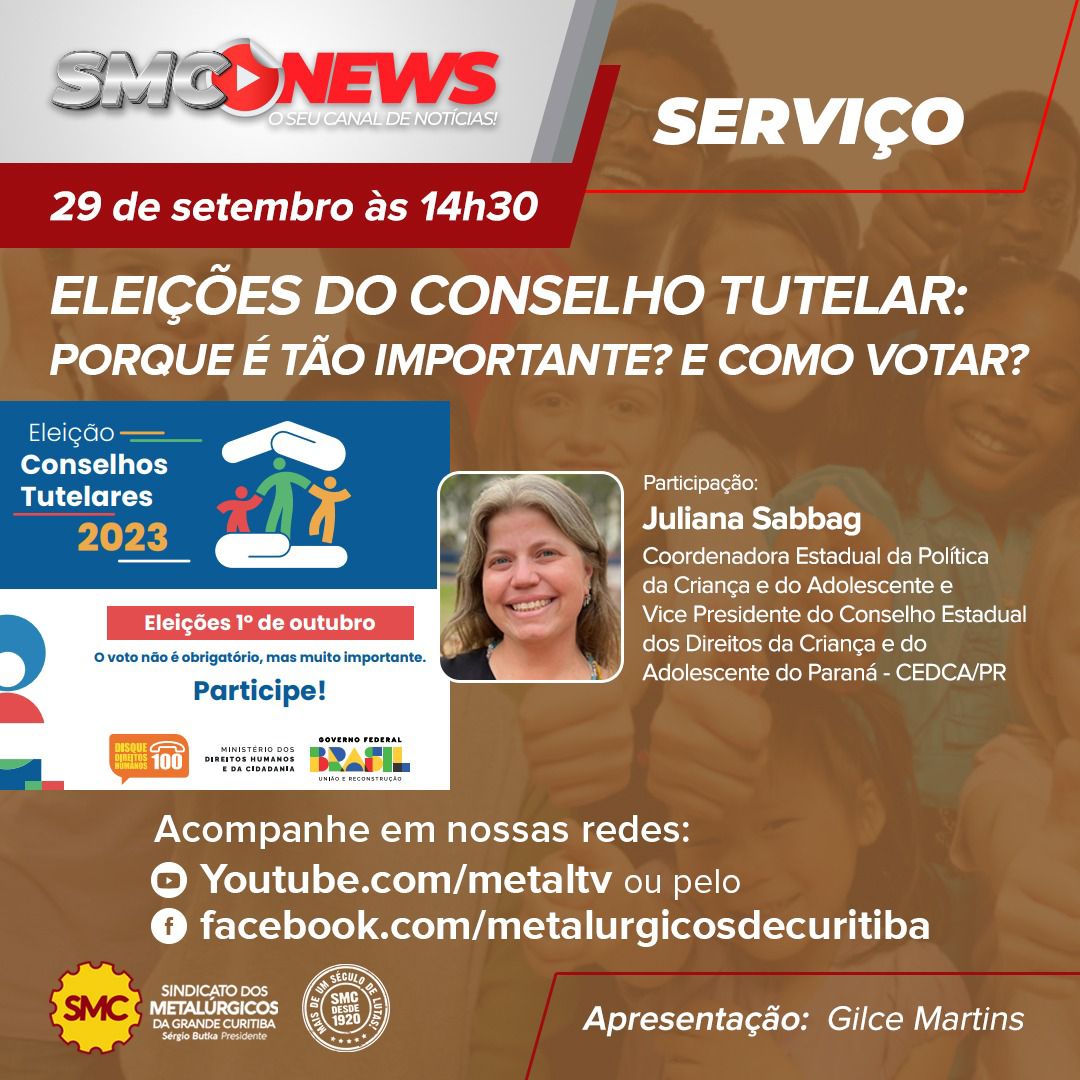 SMC NEWS SERVIÇO: SAIBA  MAIS DETALHES SOBRE AS ELEIÇÕES DO CONSELHO TUTELAR 