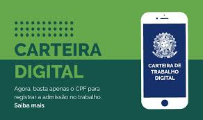 A partir de fevereiro, Carteira de Trabalho passa a ser exclusivamente digital
