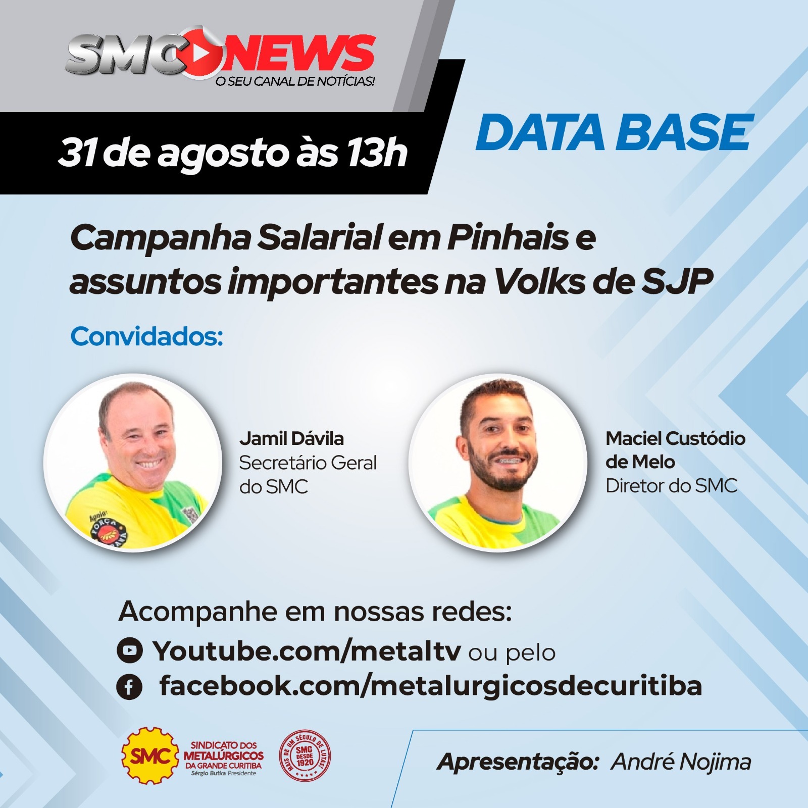 SMC News Data-Base: Fique por dentro das mobilizações em Pinhais e na Volks