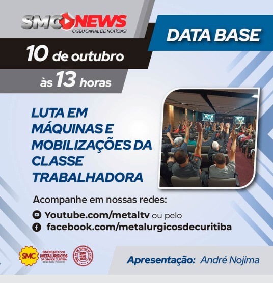 SMC NEWS DATA-BASE: LUTA EM MÁQUINAS E MOBILIZAÇÕES DA CLASSE TRABALHADORA