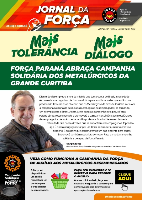 Tá no ar a nova edição do jornal da Força-PR!