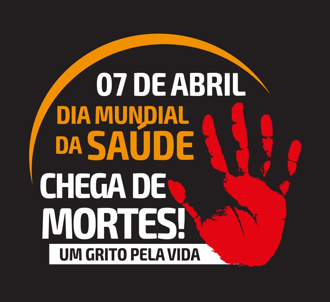 METALÚRGICOS DA GRANDE CURITIBA CONVOCAM POPULAÇÃO PARA MOMENTO DE SILÊNCIO EM PROTESTO CONTRA MORTES E POR RESPEITO PELA VIDA NESTA QUARTA (07), DIA MUNDIAL DA SAÚDE