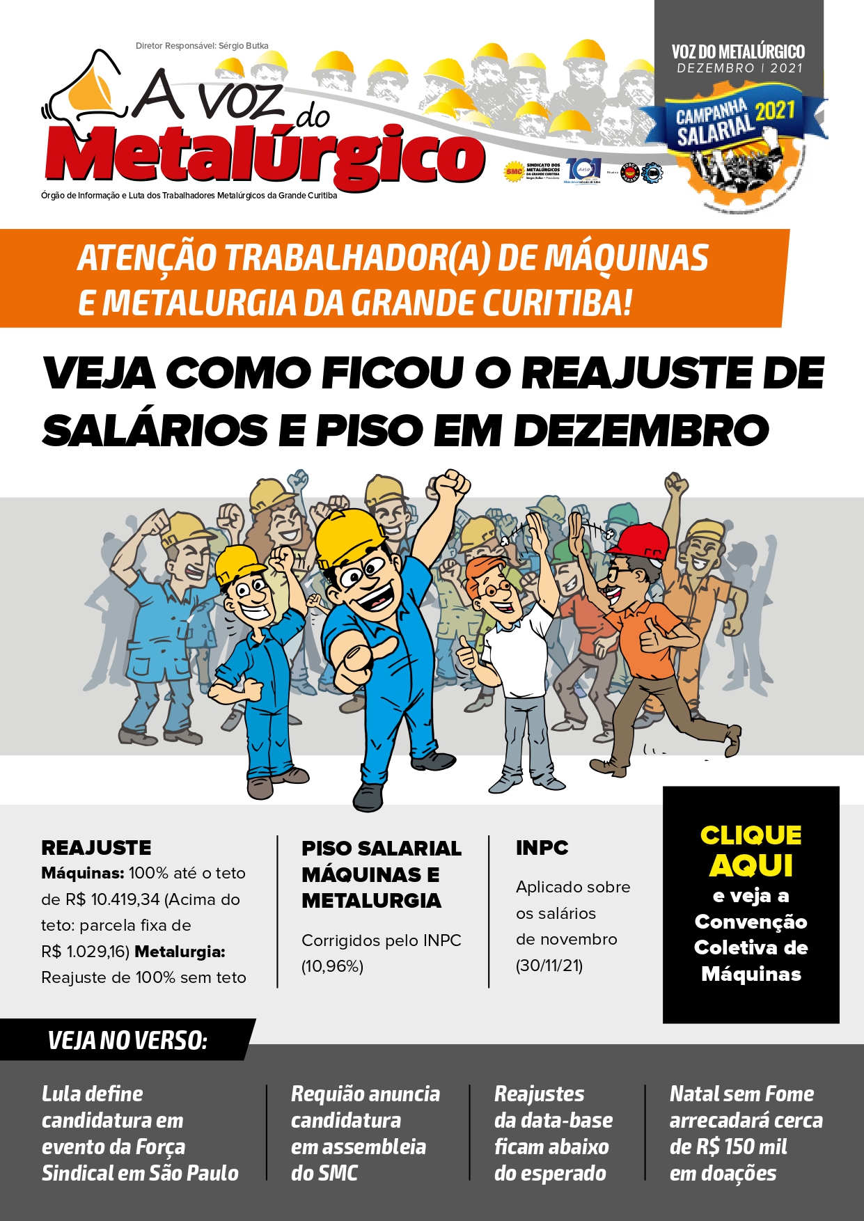 Máquinas e Metalurgia: Veja como ficou o reajuste de salários e piso em dezembro!