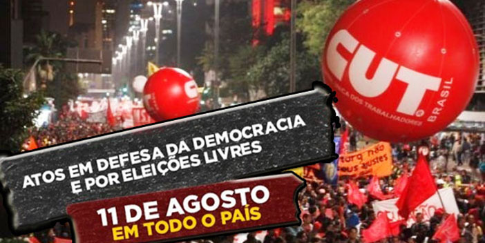 Mobilização em defesa de eleições livres tomará as ruas de todo o país no dia 11