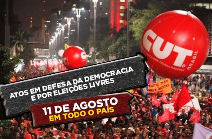 Atos pela democracia ocorrem em 15 capitais