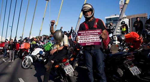 Greve dos entregadores atingiu consumidor, afirma Dieese