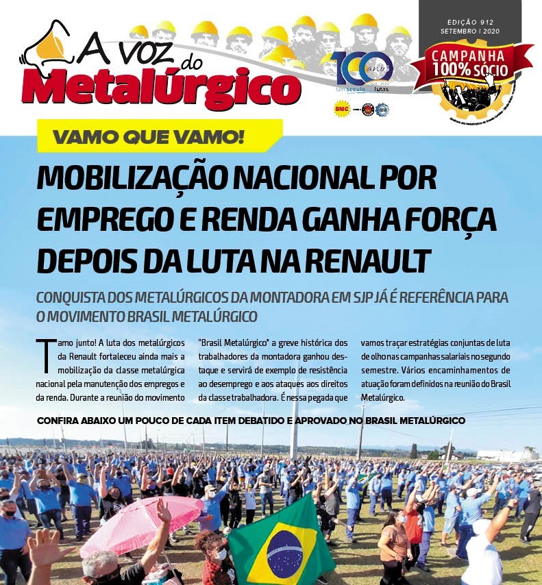 Tá no ar a edição n° 912 do A Voz do Metalúrgico!