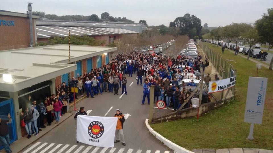 Metalúrgicos da Trox, em Curitiba, conquistam PLR de R$10.000