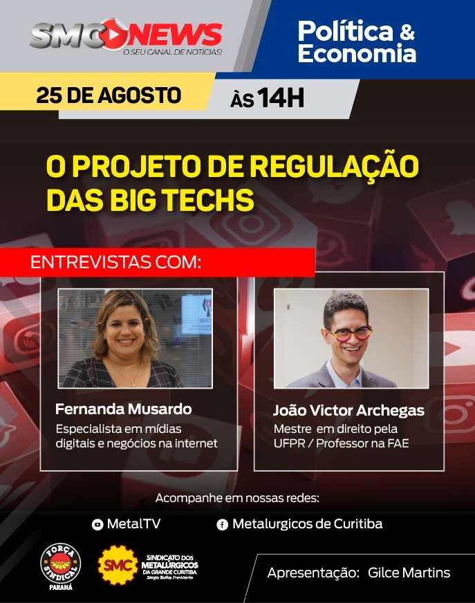 SMC NEWS - O PROJETO DE REGULAÇÃO DAS BIG TECHS
