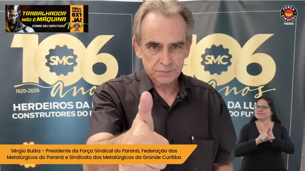  Trabalhador Não é Máquina! Presidente Sérgio Butka explica a campanha pelo fim da escala 6x1!